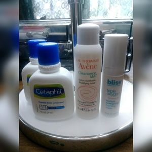 NEW cleanser toner and mask skincare bundle